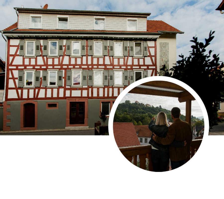 Ferienwohnung Schlossblick Reichelsheim Bagian luar foto